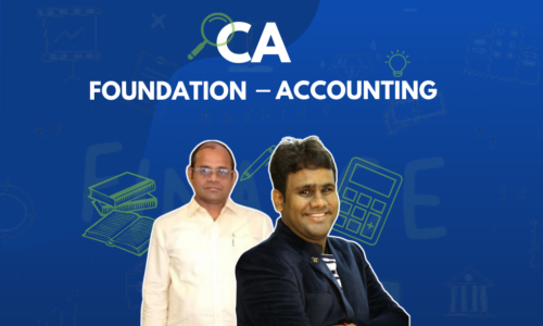 CA Foundation – Accounting