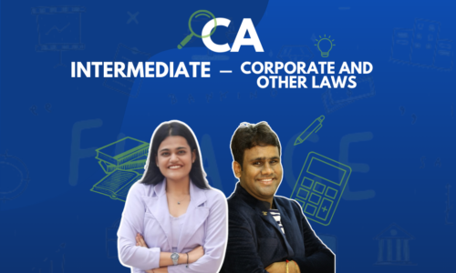 CA Intermediate – Corporate and Other Laws